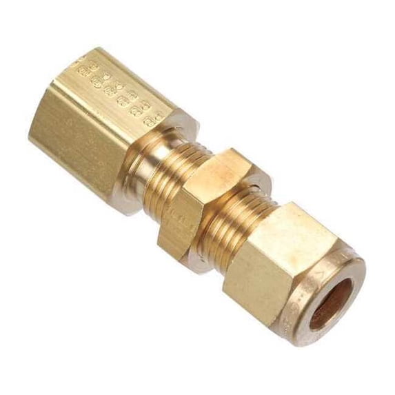 3/8" CPI x 1/4" FNPT Brass Bulkhead Connector 6-4 GH2BZ-B