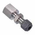 thumbnail image 1 of Parker 1/4" CPI x FNPT SS Female Bulkhead Connector 4-4 GH2BZ-SS, 1 of 1
