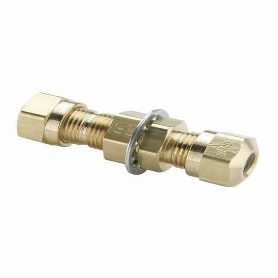 Union,Brass,Comp.3/16in,Comp.1/4in 62NBH-3
