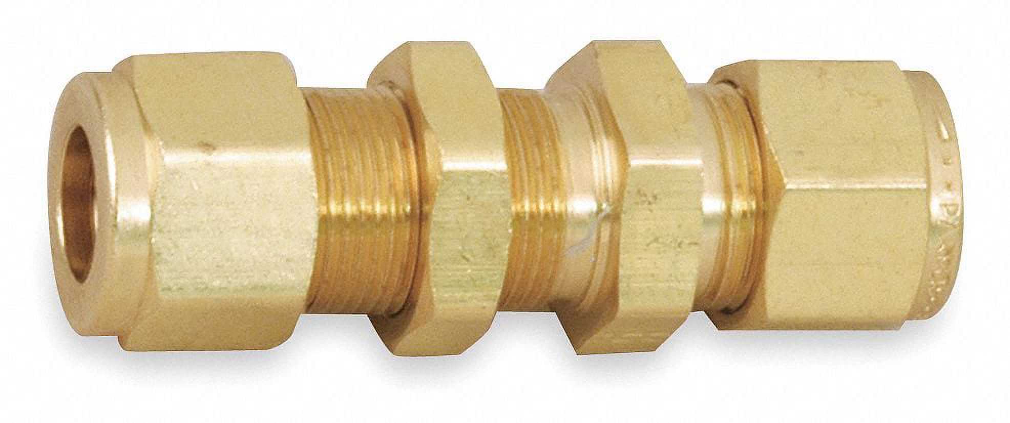 Parker Bulkhead Union,Brass,CPIxCPI,5/8In 1010 WBZB