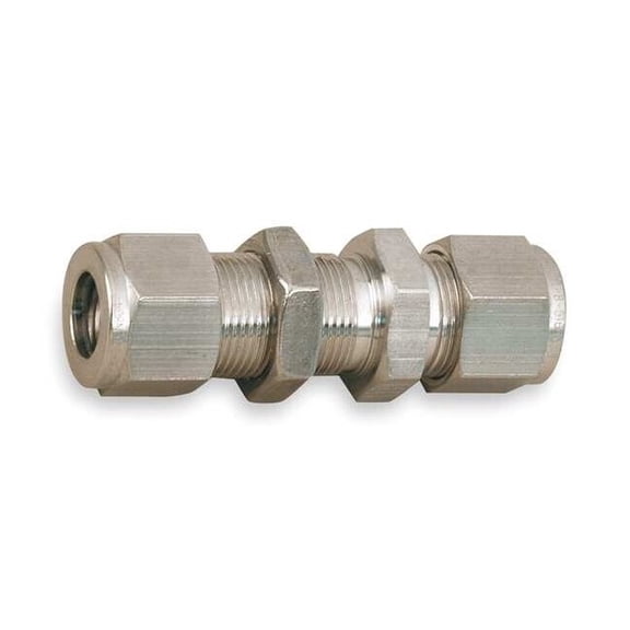Parker 1/8" A-LOK SS Bulkhead Union 2BC2-316