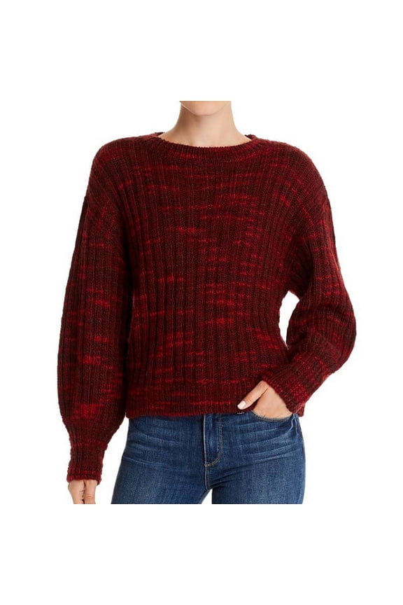 Ribbed Crewneck Sweater, Size XS