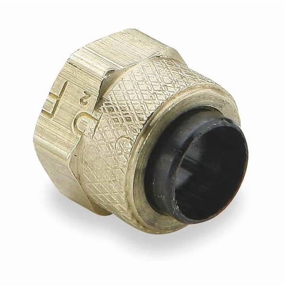 Parker Compression Fittings,Brss,1/4In,PK10 61P-4