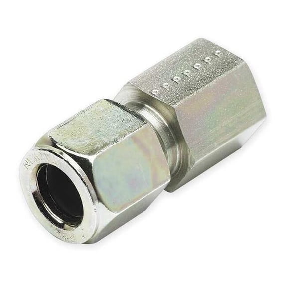 Parker 1/4" Compression x FNPT SS Female Connector 4-4 GBU-SS