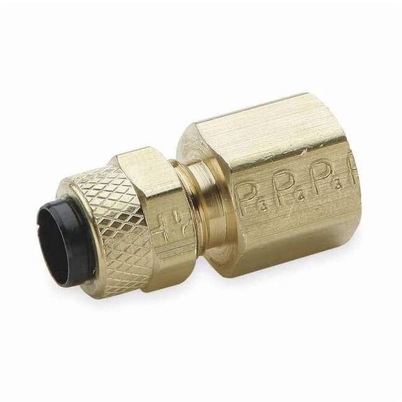 Parker 1/2" Compression x 3/8" FNPT Brass Connector 10PK 66P-8-6