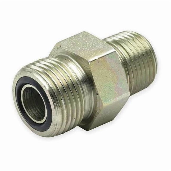 Strt, Steel, Comp. 1/2 in, MNPTF 1/2 in 8 FLO-S