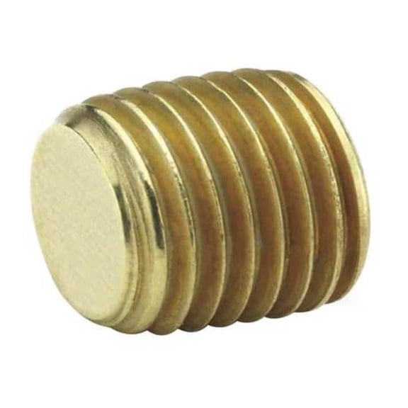 Parker Brass Countersink Plug, MNPT, 1/4" Pipe Size VS219P-4