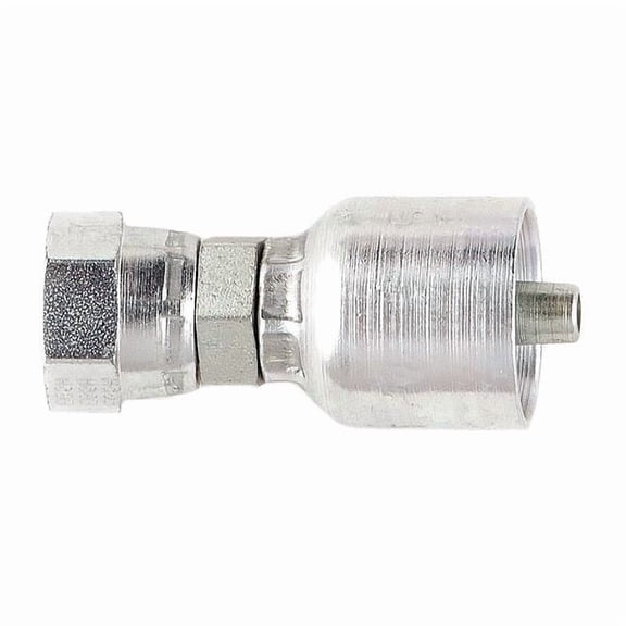 Crimp Fitting,1/4" I.D.,1/4",F,NPSM 10743-4-4