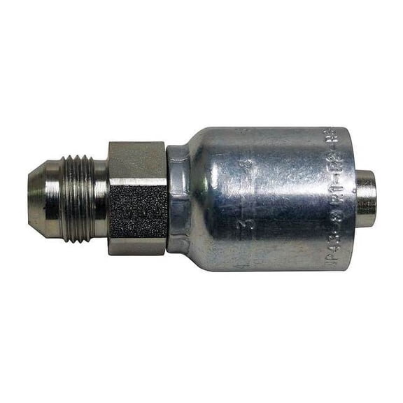 Parker Hose Fitting,Male JIC,Straight,Hose 1/4 10343-5-4