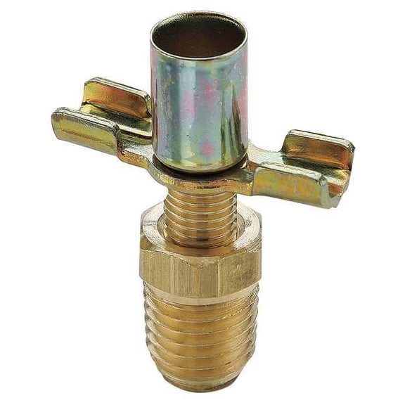 Parker Hannifin DC606-4 Series DC606 External Seal Drain Cock, 1/4" Male Pipe