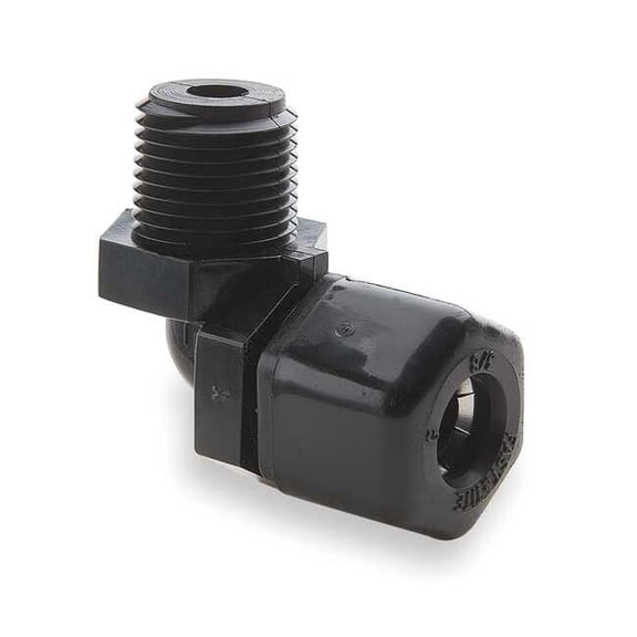 Parker Elbow,90,Poly,CompxM,1/4Inx1/8In P4ME2