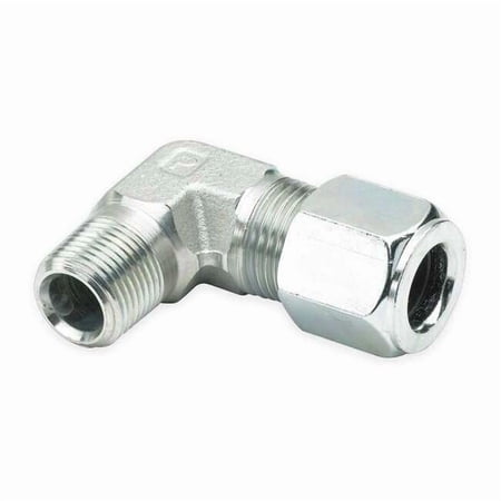Parker Elbow,90,Zinc Steel,CompxM,3/8Inx1/2In 6-8 CBU-S