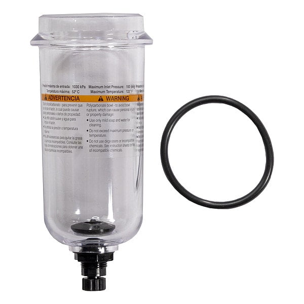 Bowl De Remplacement PARKER PS832P Pour FRL - Polycarbonate Neuf