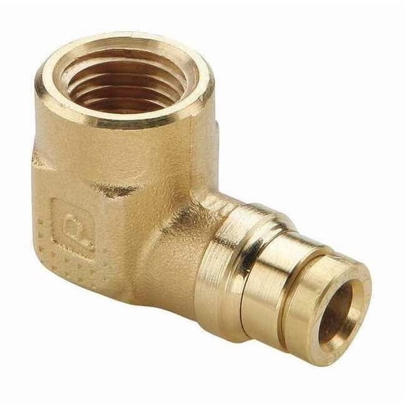 Parker Female Elbow,3/8 in. Pipe Sz,1.25 in. L 170PTCNS-6-6