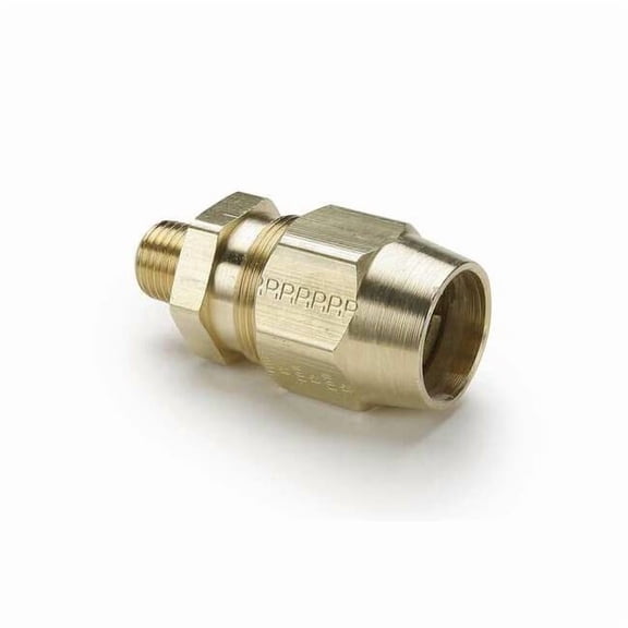 Parker Fitting,2-1/4",Brass,Compression 68RB-6-4