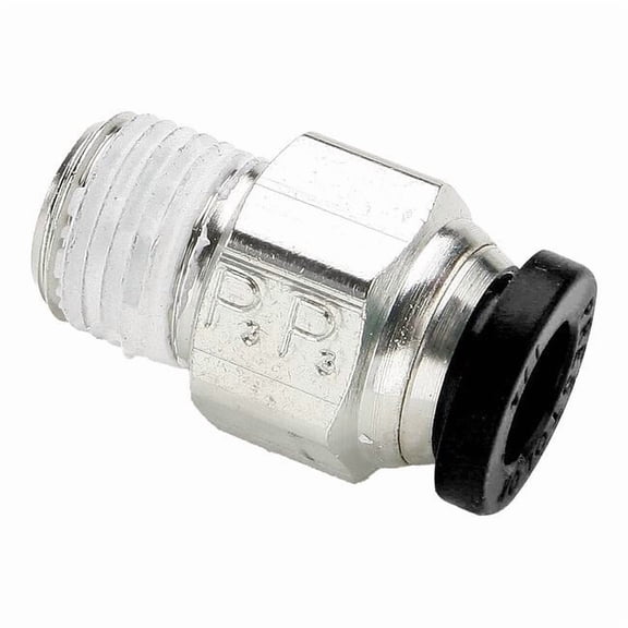 Parker Fitting,Pipe 1/4",Tube 3/16" W68PLP-3-4
