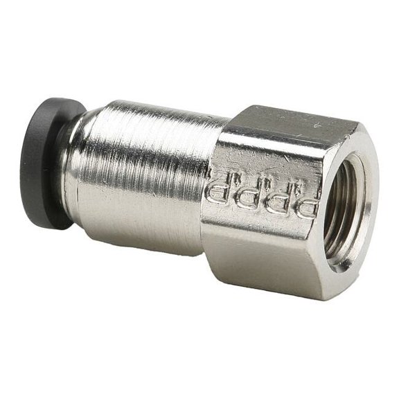 Parker Fitting,Pipe 1/4",Tube 3/8" 66PLP-6-4
