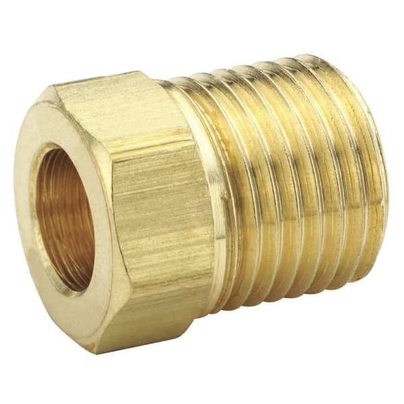 Parker Flare Nut,Inverted,1/4 In.,PK10 41IF-4