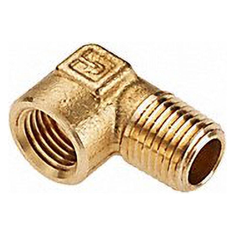 90 Degrees Forged Elbow Pipe Fitting, Brass, Not Applicable 1202P-2-2 ...