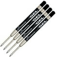 thumbnail image 1 of Parker Gel Rollerball Pen Refill, Medium Point, Black ink, 4 Pack, 1 of 4