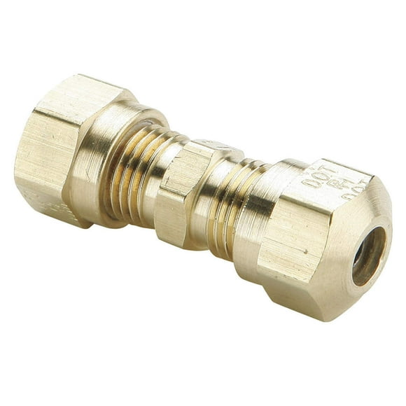 Parker Hannifin 62NTA-12 Brass Air Brake-NTA Union Fitting, 3/4" Compression Tube x 3/4" Compression Tube CA1