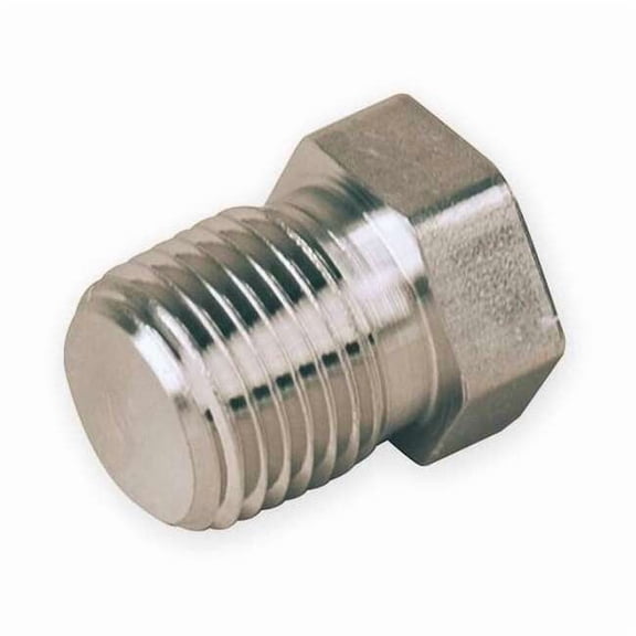 Plug, Stainless Steel, Threaded 1/4 in 4 PH-SS