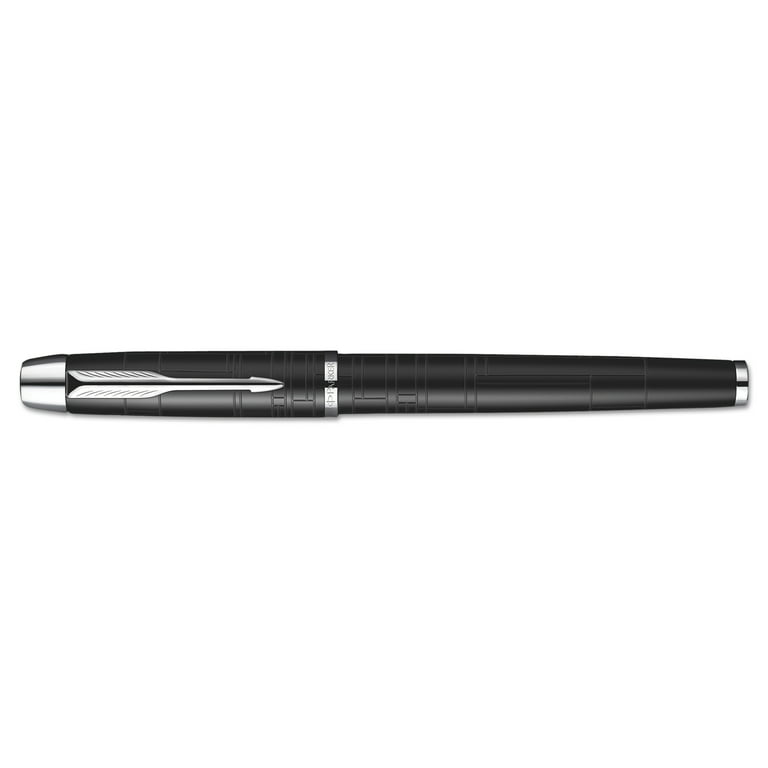 IM Premium Roller Ball Pen, Stick, Fine 0.7 mm, Black Ink, Black/Chrome Barrel IM Premium Roller Ball Pen, Stick, Fine 0.7 mm, Black Ink, Black/Chrome Barrel