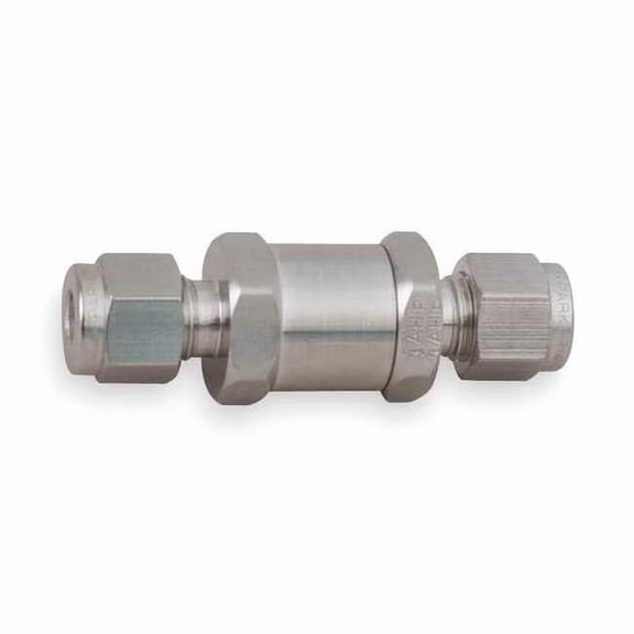 Parker 1/8" A-LOK(R) Stainless Steel Instrumentation Check Valve 2A-C2L-10-SS