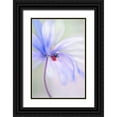 thumbnail image 1 of Parker, Jacky 11x14 Black Ornate Wood Framed with Double Matting Museum Art Print Titled - Spring Lady, 1 of 4