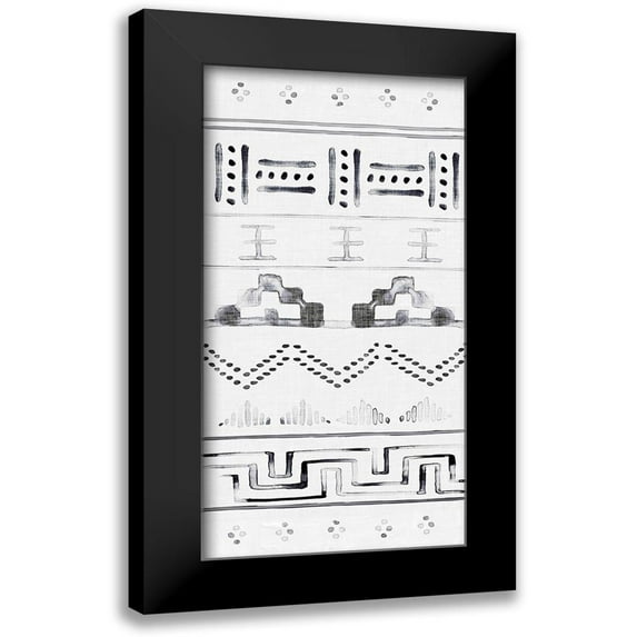 Parker, Jennifer Paxton 11x18 Black Modern Framed Museum Art Print Titled - Paz II