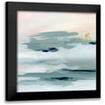 thumbnail image 1 of Parker, Jennifer Paxton 12x12 Black Modern Framed Museum Art Print Titled - Abstracted Sea Foam IV, 1 of 5