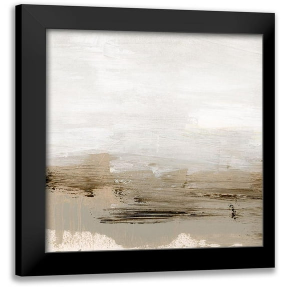 Parker, Jennifer Paxton 12x12 Black Modern Framed Museum Art Print Titled - Brushed Pavement II