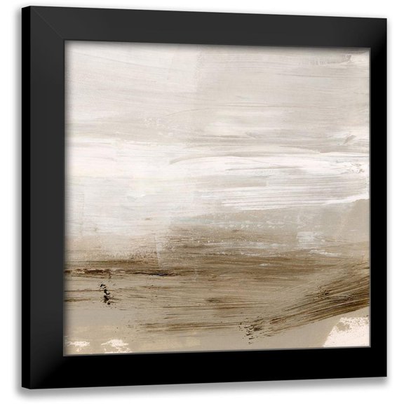 Parker, Jennifer Paxton 12x12 Black Modern Framed Museum Art Print Titled - Brushed Pavement I