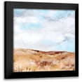 thumbnail image 1 of Parker, Jennifer Paxton 12x12 Black Modern Framed Museum Art Print Titled - Fields of Wheat I, 1 of 5