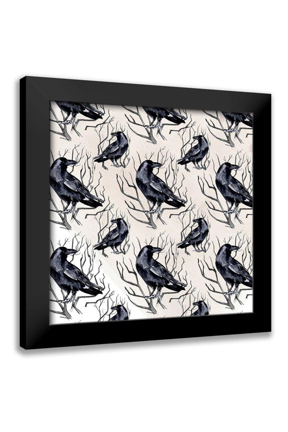 Parker, Jennifer Paxton 12x12 Black Modern Framed Museum Art Print Titled - Nevermore Collection H