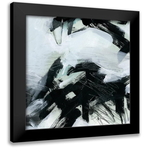Parker, Jennifer Paxton 12x12 Black Modern Framed Museum Art Print Titled - Ocean Current V