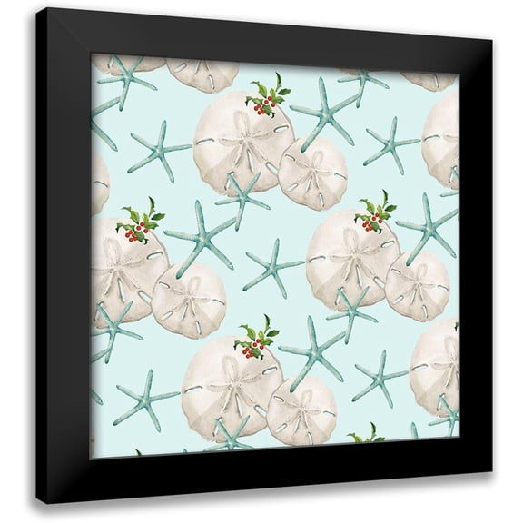 Parker, Jennifer Paxton 12x12 Black Modern Framed Museum Art Print Titled - Tis the Seasun Collection F