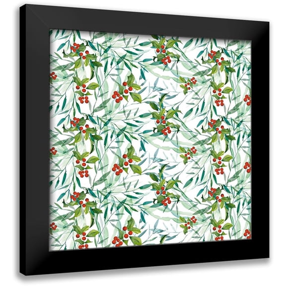 Parker, Jennifer Paxton 12x12 Black Modern Framed Museum Art Print Titled - Tis the Seasun Collection H