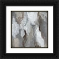 thumbnail image 1 of Parker, Jennifer Paxton 12x12 Black Ornate Wood Framed with Double Matting Museum Art Print Titled - Cloudy Shapes I, 1 of 4