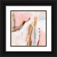 thumbnail image 1 of Parker, Jennifer Paxton 12x12 Black Ornate Wood Framed with Double Matting Museum Art Print Titled - Salt Flat Tracks VI, 1 of 4