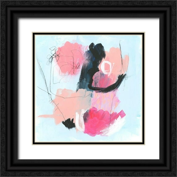 Parker, Jennifer Paxton 12x12 Black Ornate Wood Framed with Double Matting Museum Art Print Titled - Sugar Rush I