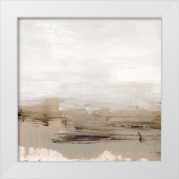 Parker, Jennifer Paxton 12x12 White Modern Wood Framed Museum Art Print Titled - Brushed Pavement II