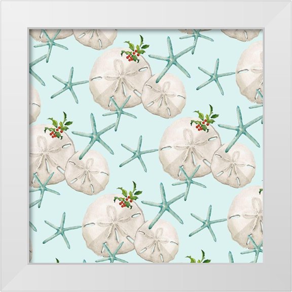 Parker, Jennifer Paxton 12x12 White Modern Wood Framed Museum Art Print Titled - Tis the Seasun Collection F