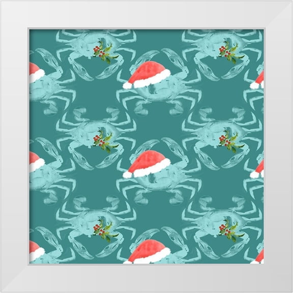 Parker, Jennifer Paxton 12x12 White Modern Wood Framed Museum Art Print Titled - Tis the Seasun Collection I