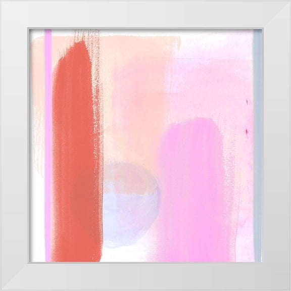 Parker, Jennifer Paxton 12x12 White Modern Wood Framed Museum Art Print Titled - Translucent Madras II