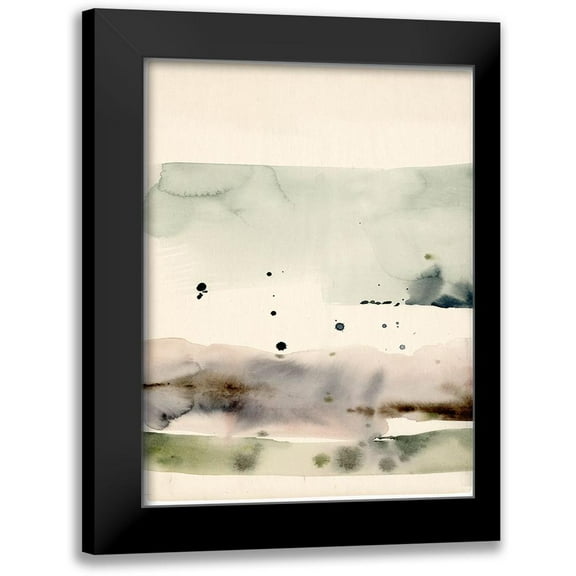 Parker, Jennifer Paxton 12x14 Black Modern Framed Museum Art Print Titled - Flowing Horizon I