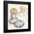 thumbnail image 1 of Parker, Jennifer Paxton 12x14 Black Modern Framed Museum Art Print Titled - Harvest Pumpkins II, 1 of 5