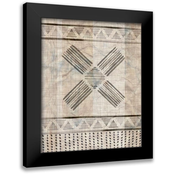 Parker, Jennifer Paxton 12x14 Black Modern Framed Museum Art Print Titled - Moroccan Fringe I
