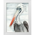 thumbnail image 1 of Parker, Jennifer Paxton 12x14 White Modern Wood Framed Museum Art Print Titled - Grey Pelican II, 1 of 4