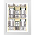 thumbnail image 1 of Parker, Jennifer Paxton 12x14 White Modern Wood Framed Museum Art Print Titled - On the Sunny Side of the Street I, 1 of 4